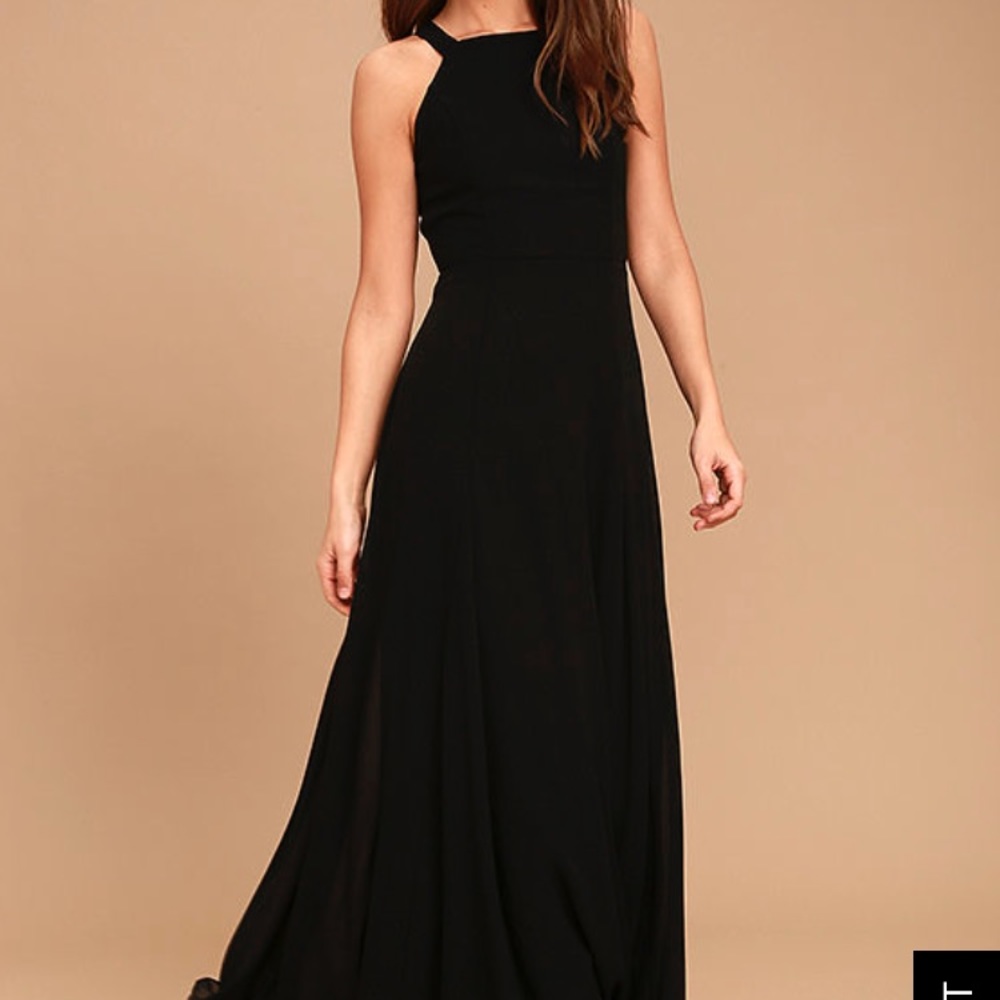 Long Black Lulu’s Dress